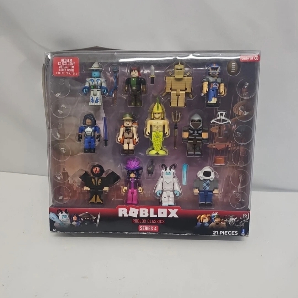 Roblox Classics Series 4 12 Figures With 12 Exclusive Open Box No Codes